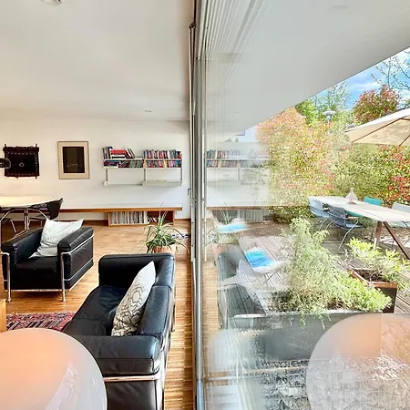 Ferienhaus Snug 7 - Design House In South Munich, Terrace,
